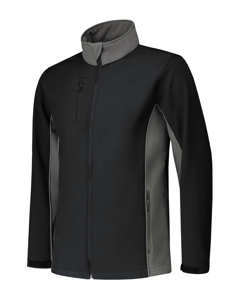 L&S Workwear Contrast Softshell Jacket