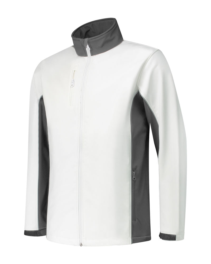 L&S Workwear Contrast Softshell Jacket