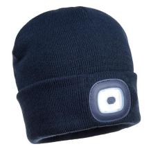 Oplaadbare Dubbele LED Beanie