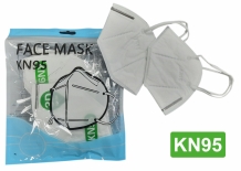 Niet-medische kn95 wegwerpmaskers (per 10 st.) wit