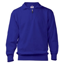 uniwear zipneck band sweater