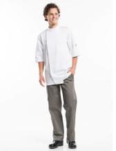 Chef Jacket Bacio White Short Sleeve