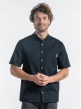 Chef Jacket Verano SFX Black Short Sleeve