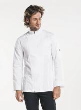 Chef Jacket Biker White