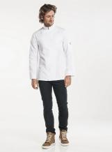 Chef Jacket Biker White