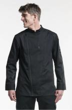 Chef Jacket Biker Black