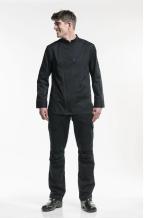 Chef Jacket Biker Black