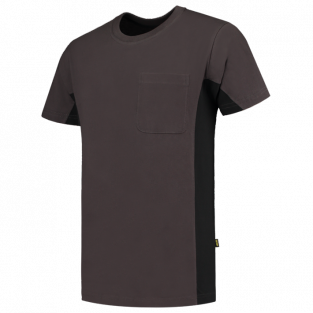 Bicolor T-shirt met borstzak Tricorp