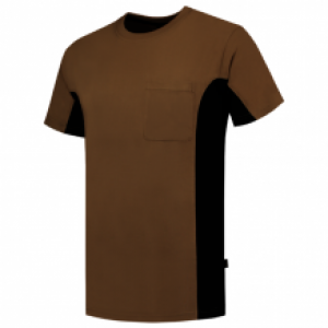 Bicolor T-shirt met borstzak Tricorp