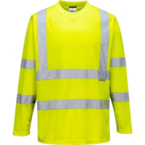 Hi-vis t-shirt lange mouw