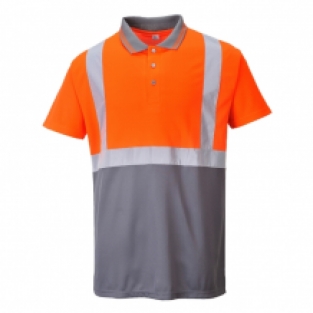 Tweekleuren polo Hi-Vis Portwest