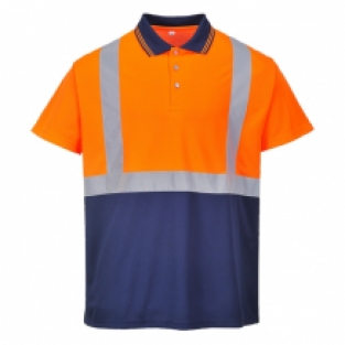 Tweekleuren polo Hi-Vis Portwest