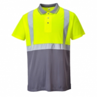 Tweekleuren polo Hi-Vis Portwest