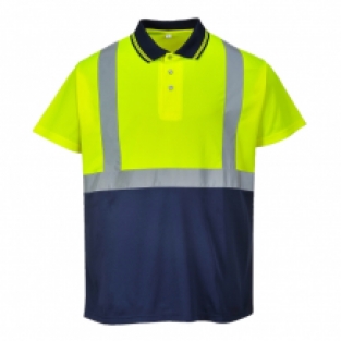 Tweekleuren polo Hi-Vis Portwest