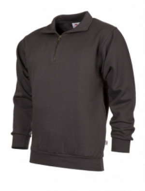 uniwear zipneck band sweater