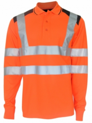 Payper Hi-Vis poloshirt lange mouw Guard+