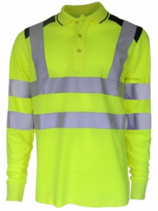 Payper Hi-Vis poloshirt lange mouw Guard+