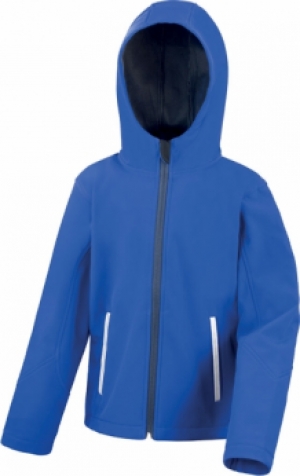 Result Kids tx performance hooded softshell jacket