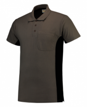 Tricorp  Poloshirt Bicolor Borstzak