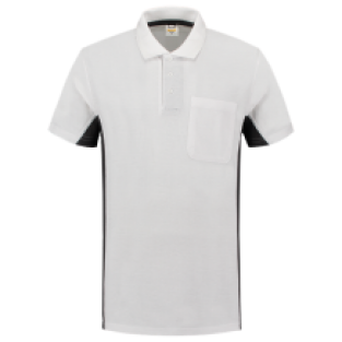 Poloshirt bicolor borstzak Tricorp