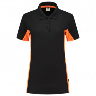 Poloshirt bicolor dames