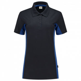 Poloshirt bicolor dames