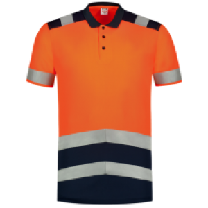 Poloshirt High Vis Bicolor