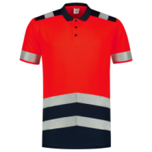 Poloshirt High Vis Bicolor