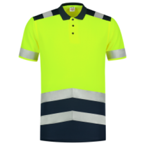 Poloshirt High Vis Bicolor