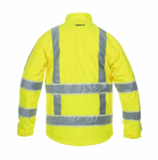 HIGH VIS SOFTSHELL JACK INGEN GLOW IN THE DARK RWS