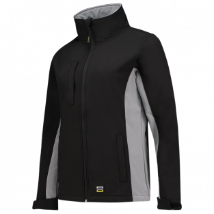 Softshell jack bicolor dames