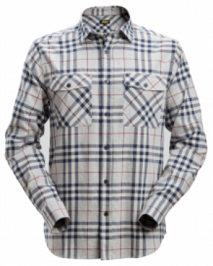 8516  AllroundWork, Licht Flanellen Shirt