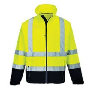 Hi-Vis contrast Softshell