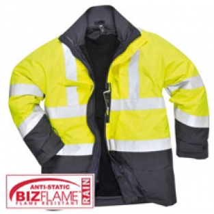 Bizflame Regen Hi-Vis Multi-Beschermend Jack