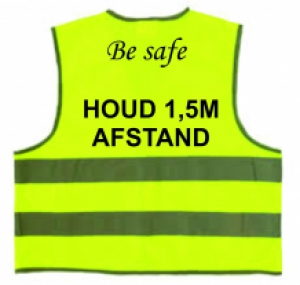 Hesje Be safe 1,5 m afstand