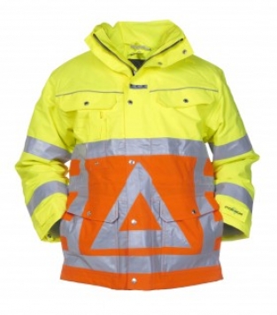 Parka SIMPLY NO SWEAT EN 20471 VERKEERSREGELAAR