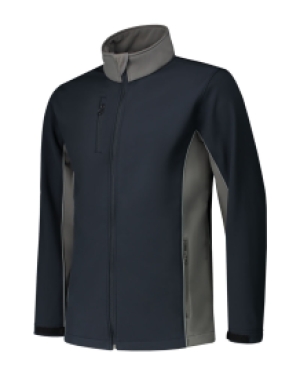 L&S Workwear Contrast Softshell Jacket