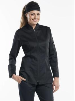 Chef Jacket Lady Monza Black