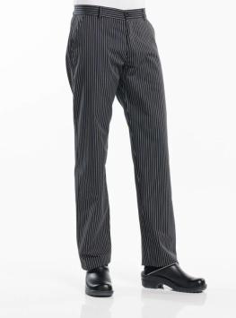 Chef Pants Ligne Noir