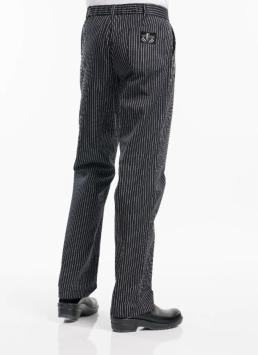 Chef Pants Ligne Noir