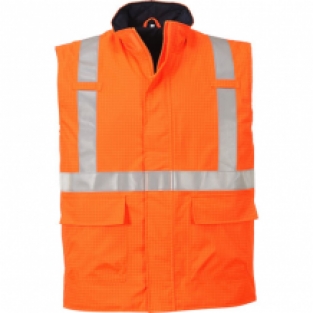 Bizflame Regen Hi-Vis Antistatische FR Bodywarmer