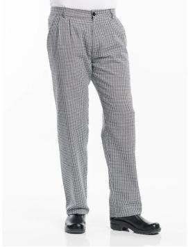 Chef Pants Pepita Black