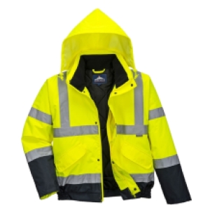 Hi-vis tweekleuren pilot jack Portwest