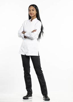 Chef Jacket Lady Monza White